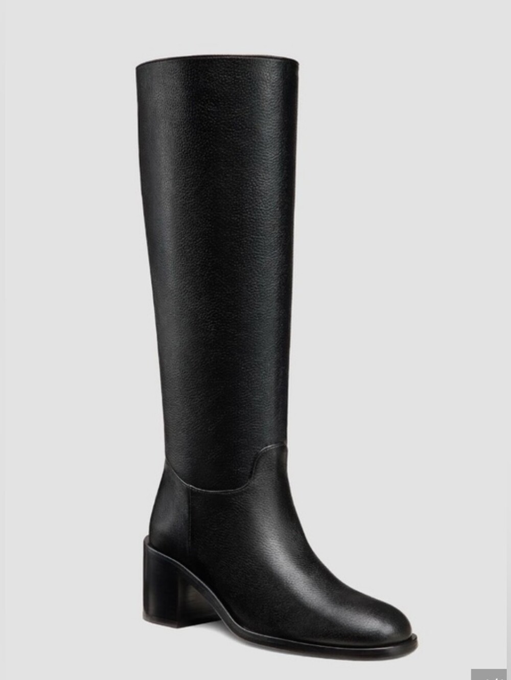 Stuart Weitzman Women's Finn BootsBlack Leather..
